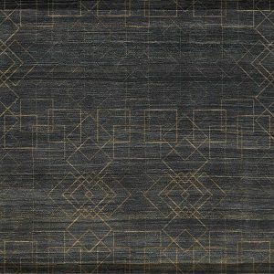 שטיח קלאסי, שחור זהב